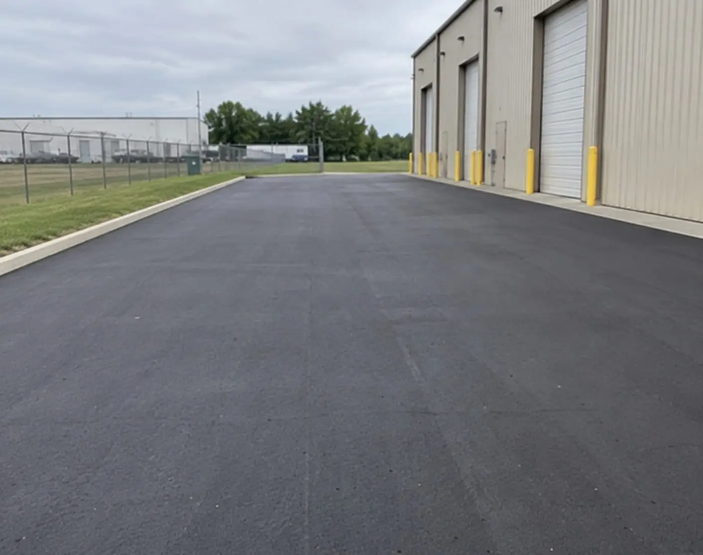 Asphalt driveway laid by our team in Darwin