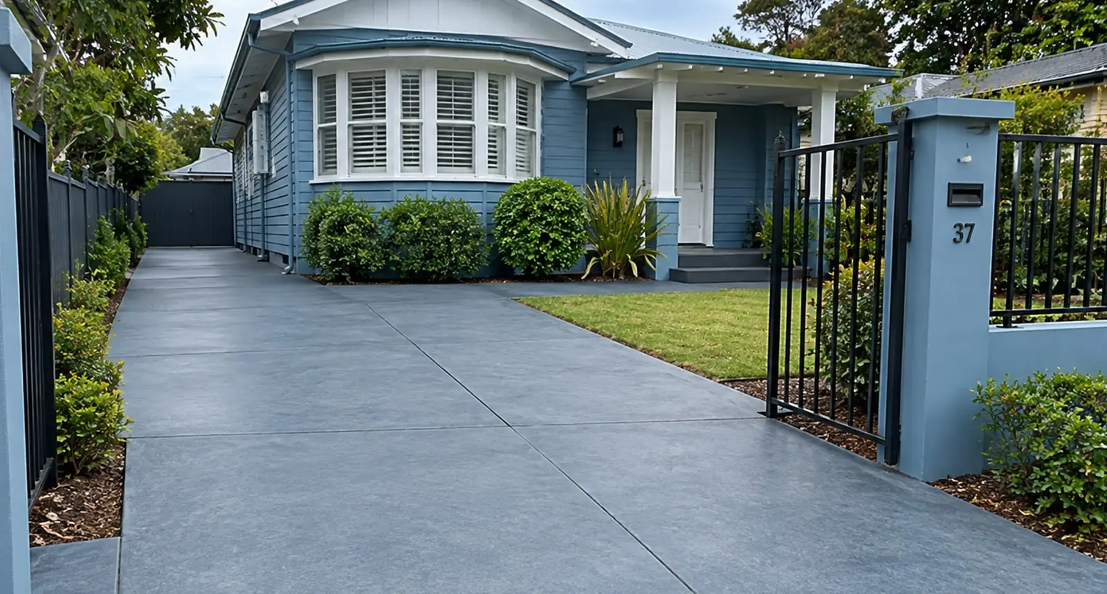 Coloured concrete in Darwin